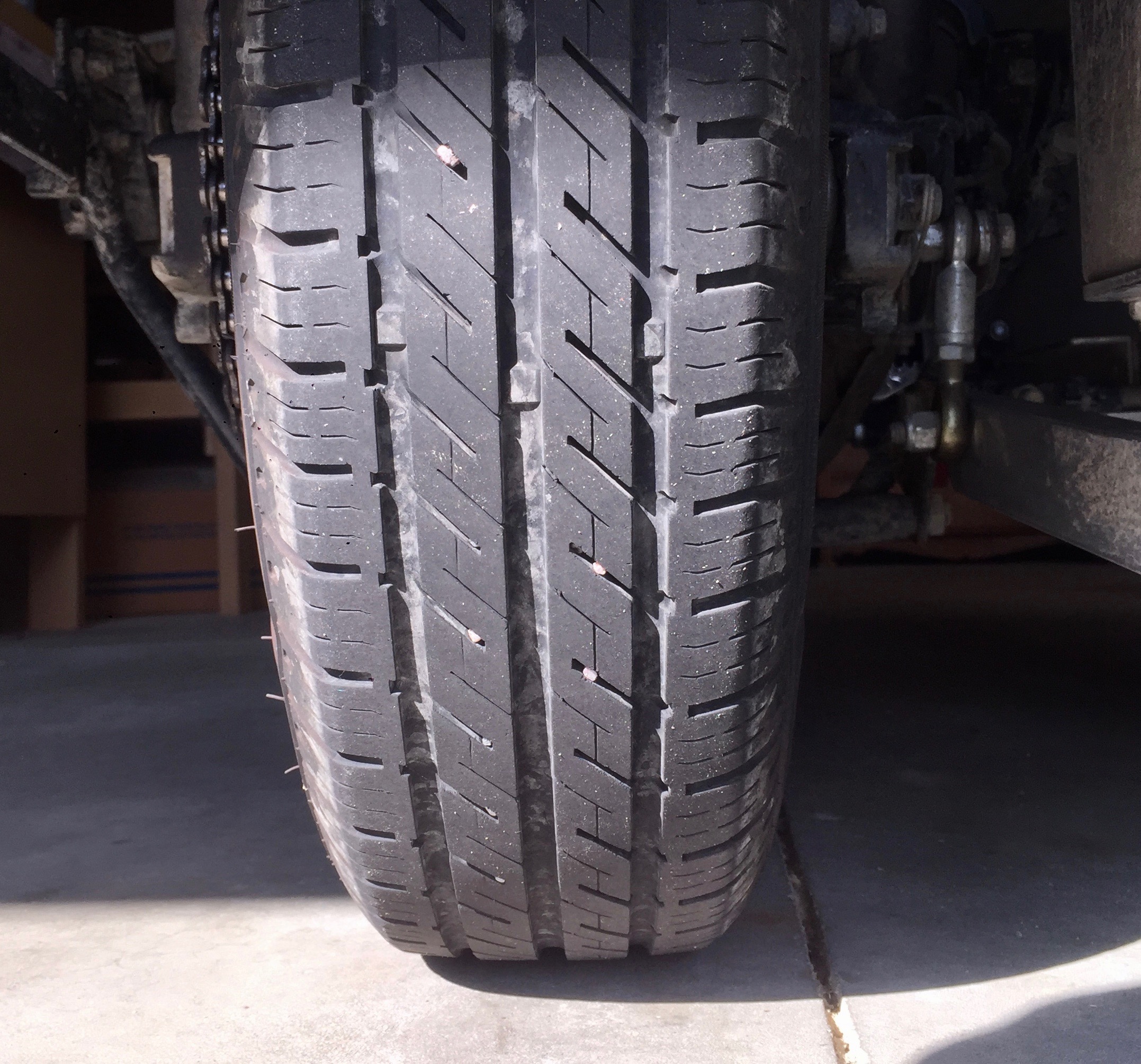 Tire wear photo advice appreciated. – Technical/Mechanical Discussion ...