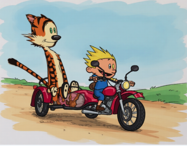 Calvin hobbs sidecar