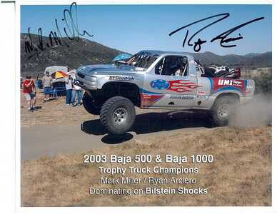 Arciero Miller Trophy Truck Arciero Miller Trophy Truck
