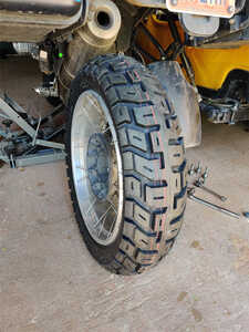 Rear Tire Mounted Mostly Of Rear Tire Mounted Mostly Of