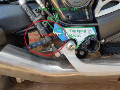 Rear Lower Bracket Template