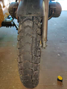 Front tire at 700 miles Front tire at 700 miles